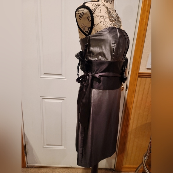 WHITE HOUSE - BLACK MARKET - Women's Size 0 - 100% Silk - PARTY DRESS - Picture 6 of 9